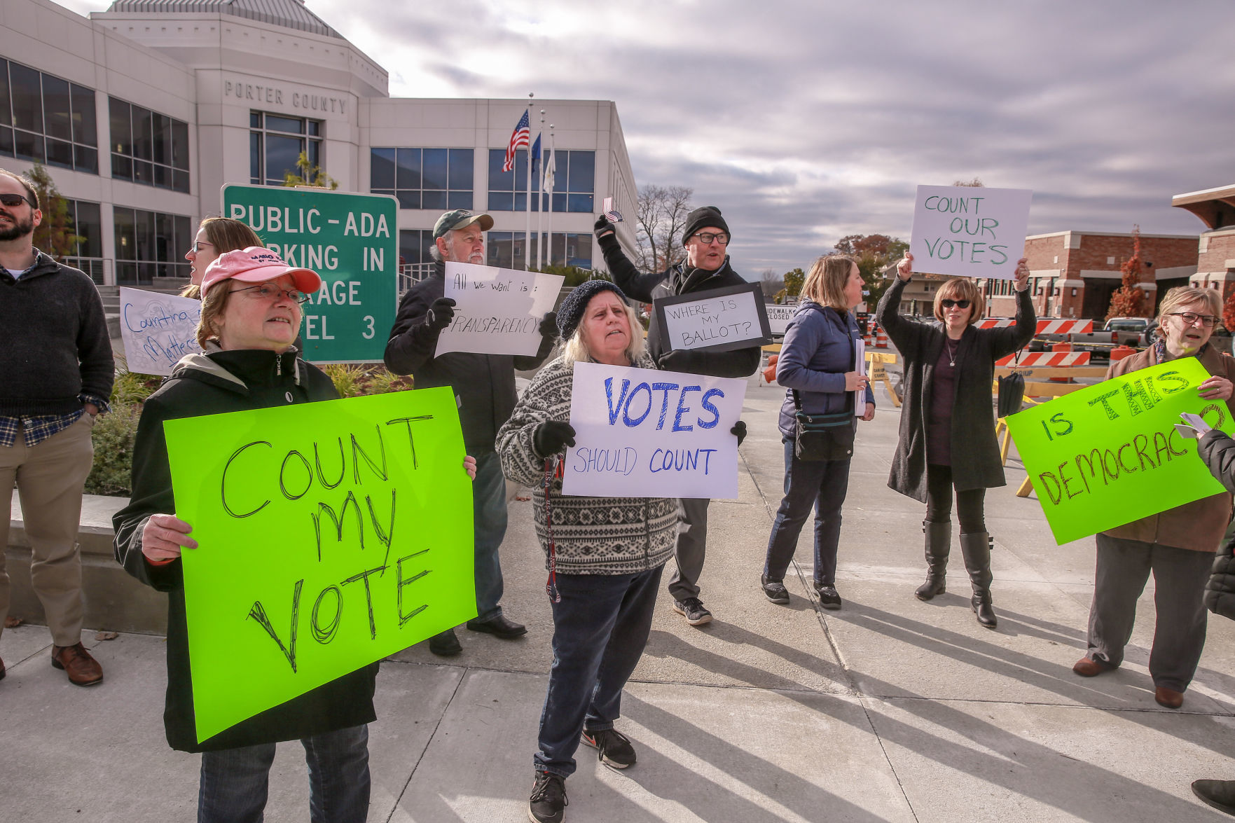 Temperatures rising as Porter County candidates and voters anxiously await election results